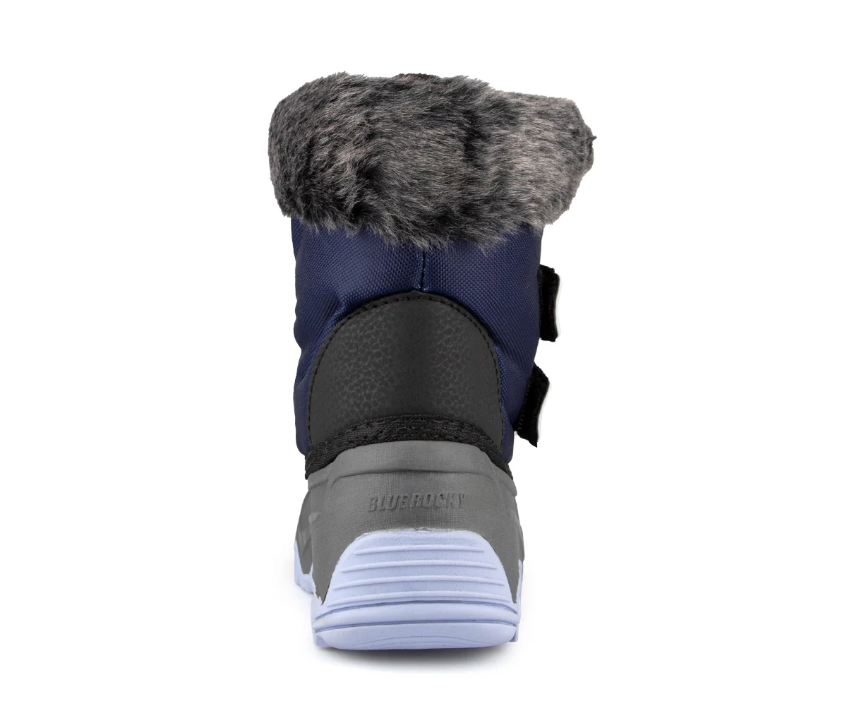 Angilaaq - Bottes d'hiver Blue Rocky pour petites filles - Image 5
