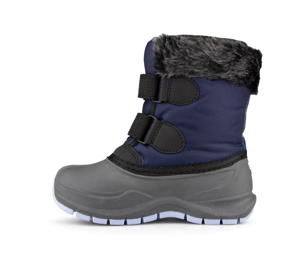 Angilaaq - Bottes d'hiver Blue Rocky pour filles - Image 3