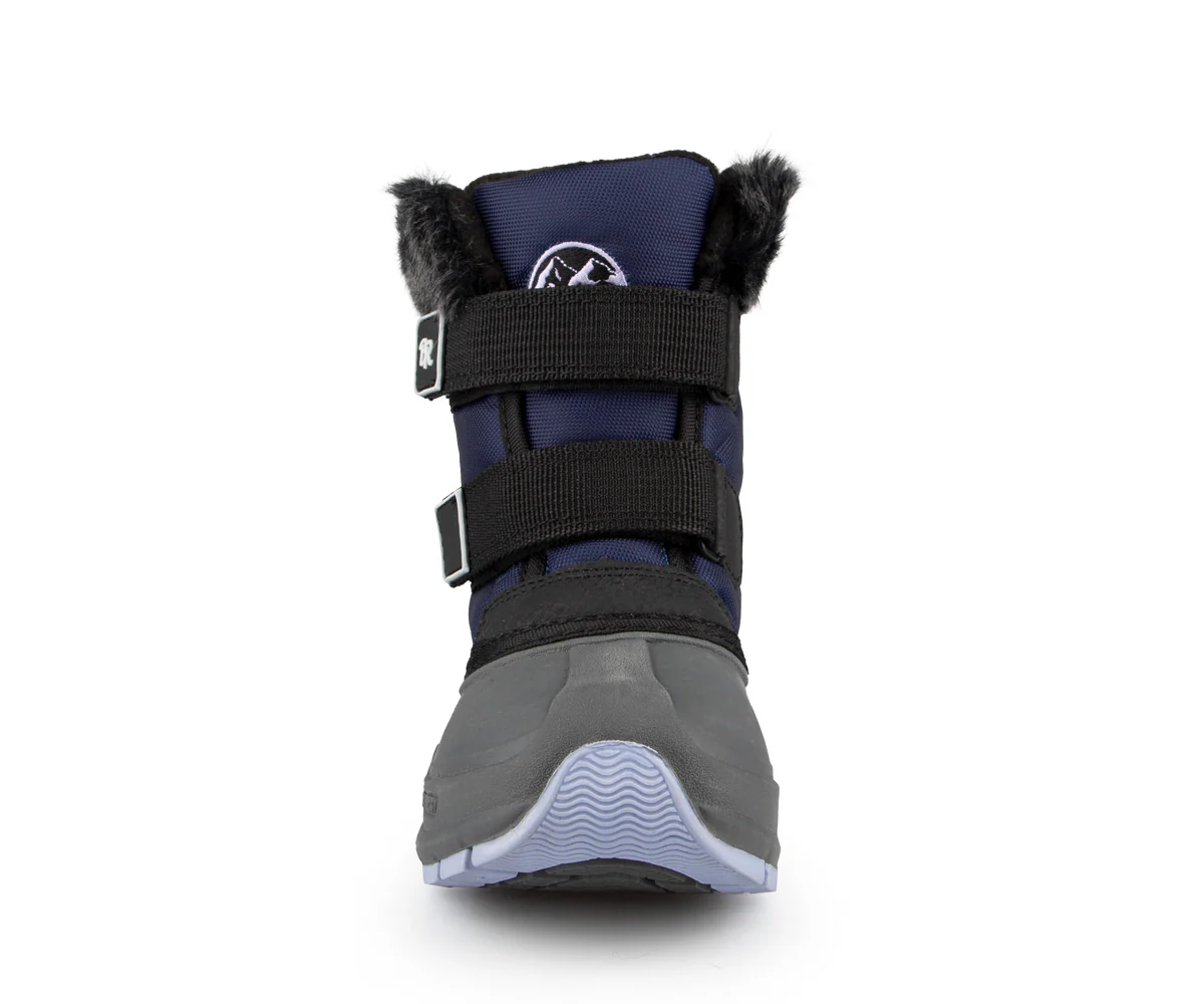 Angilaaq - Bottes d'hiver Blue Rocky pour filles - Image 4