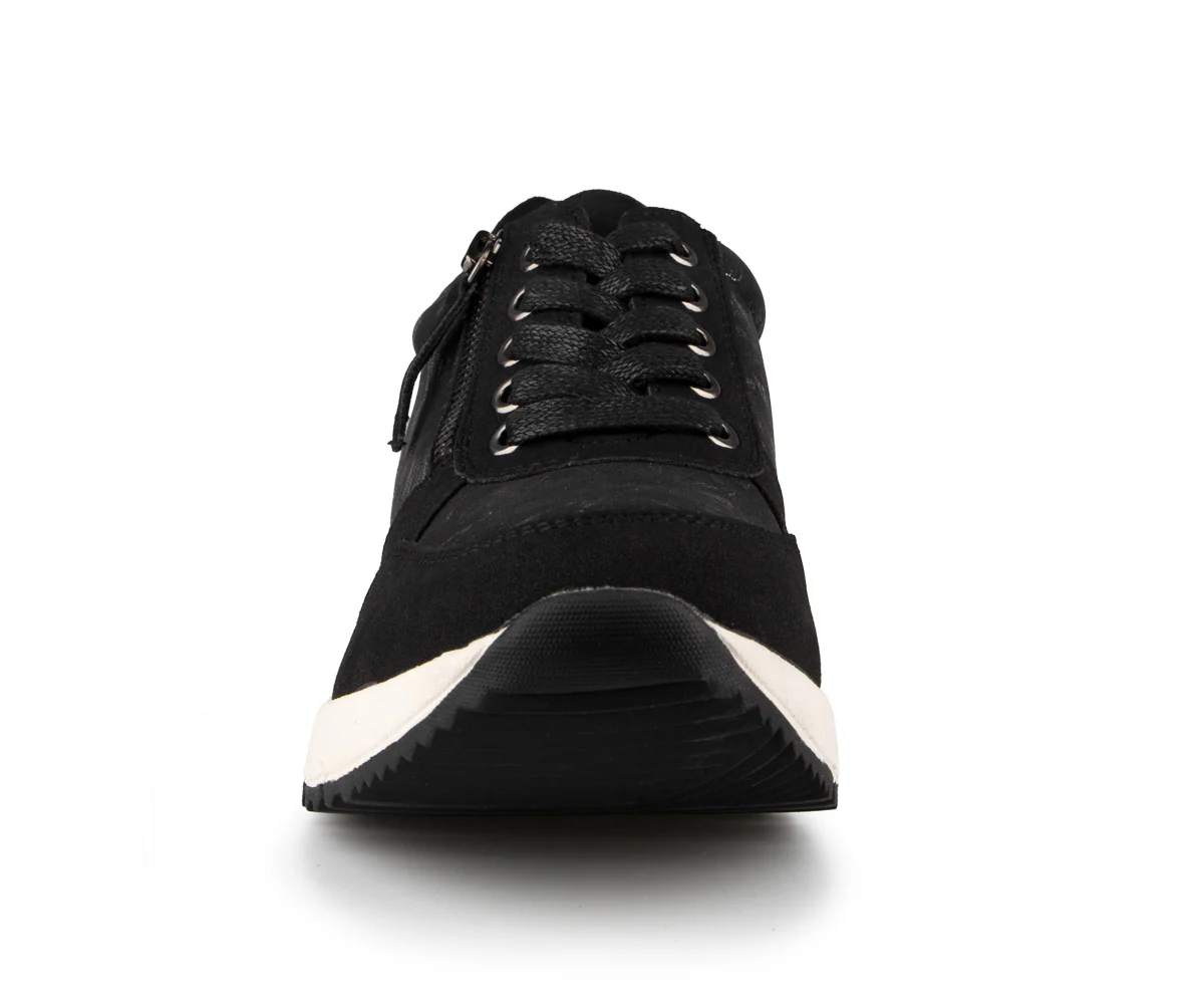 Caliandra - Chaussures noires Alberto pour femmes - Image 4