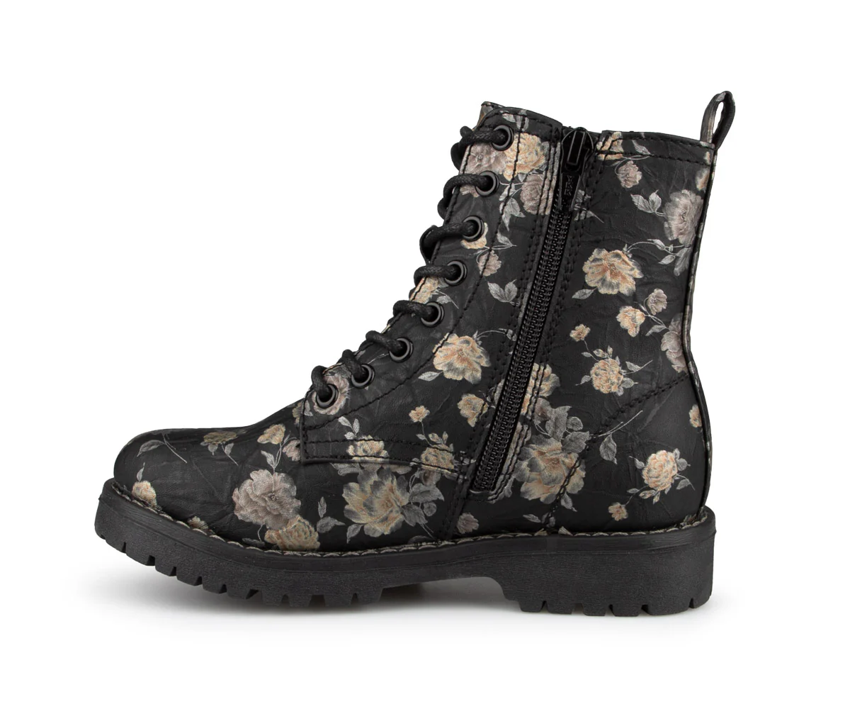 Couscous - Bottillons fleuris Alberto pour filles - Image 3