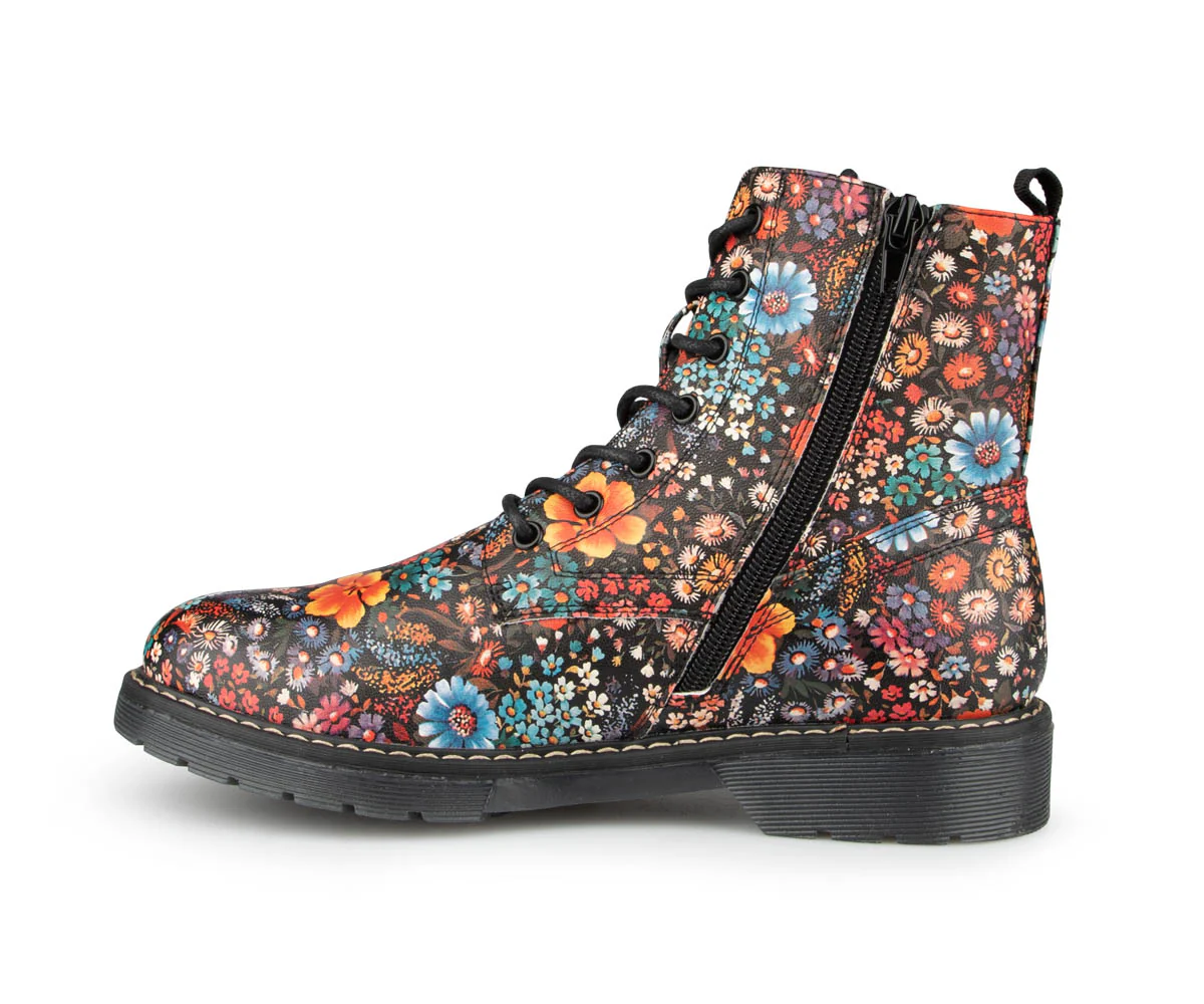 Darjeeling - Bottes d'automne lacées Alberto pour femmes - Image 3