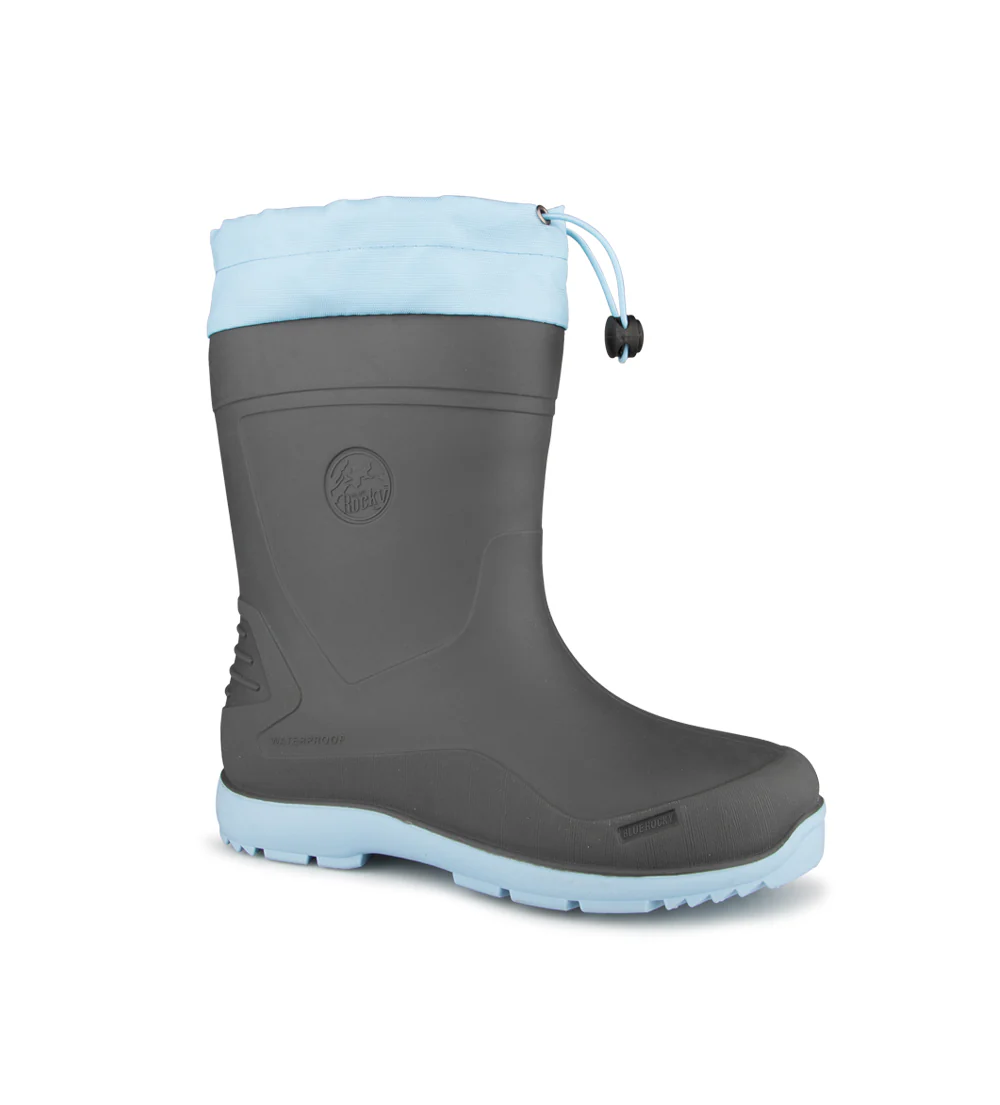 Bottes de pluie avec collet Blue Rocky pour enfants - Fraser - Image 11