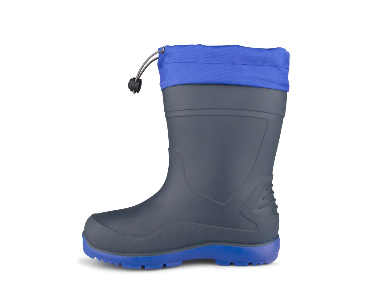 Bottes de pluie avec collet Blue Rocky pour enfants - Fraser - Image 8