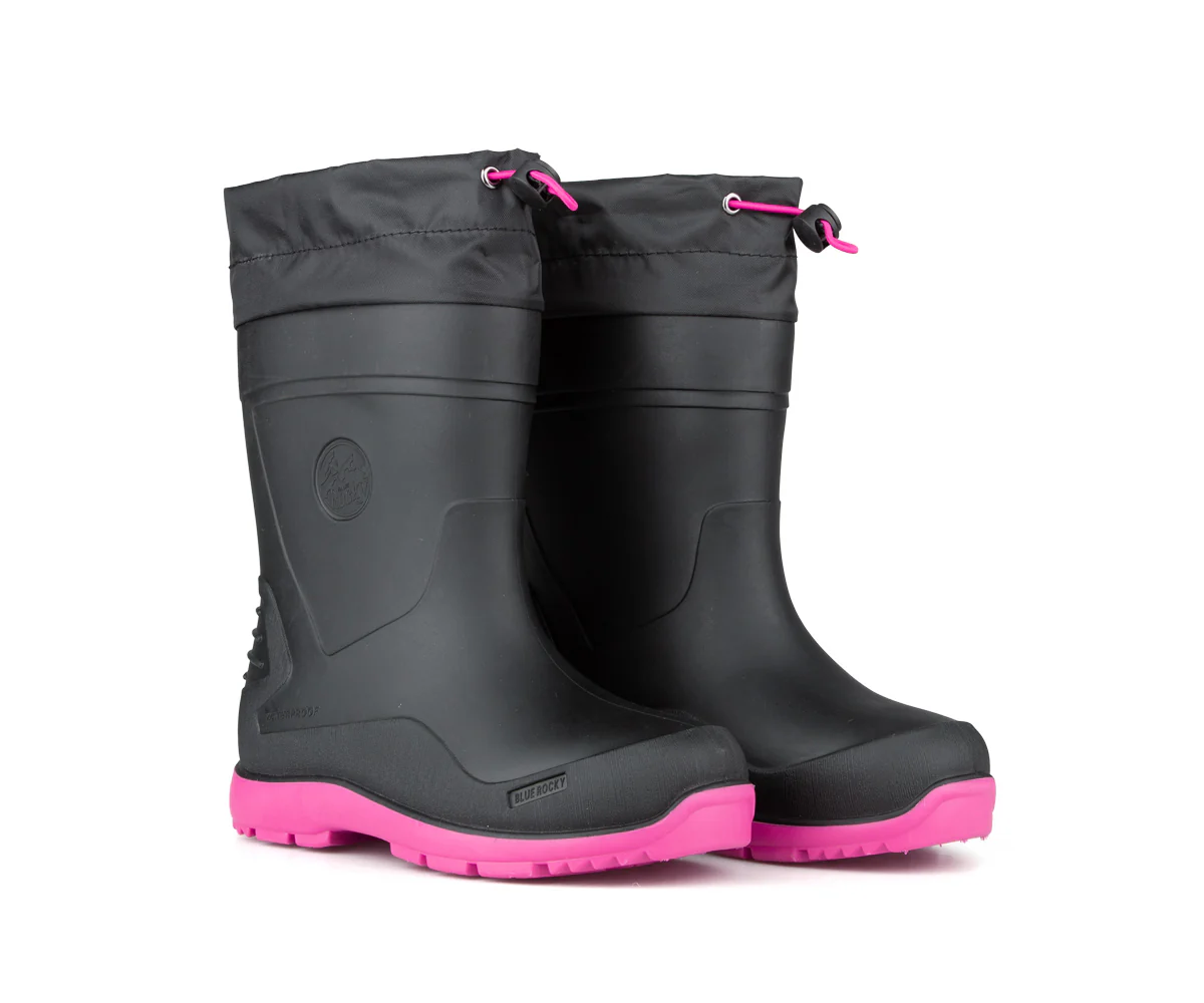 Bottes de pluie chaudes Blue Rocky pour filles - Fraser - Image 6