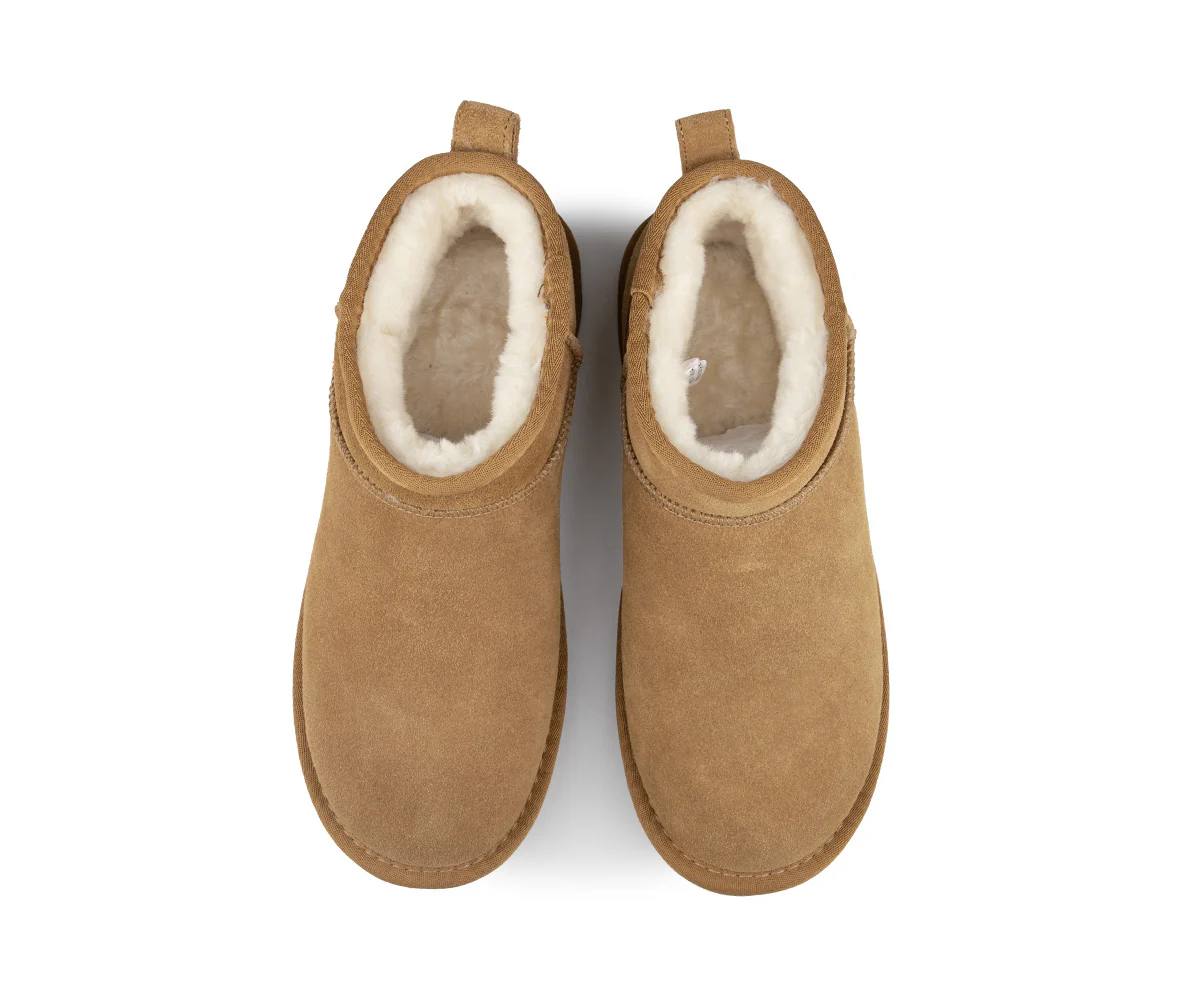 Bottes courtes en suède Alberto pour femmes - GHANA - Image 8