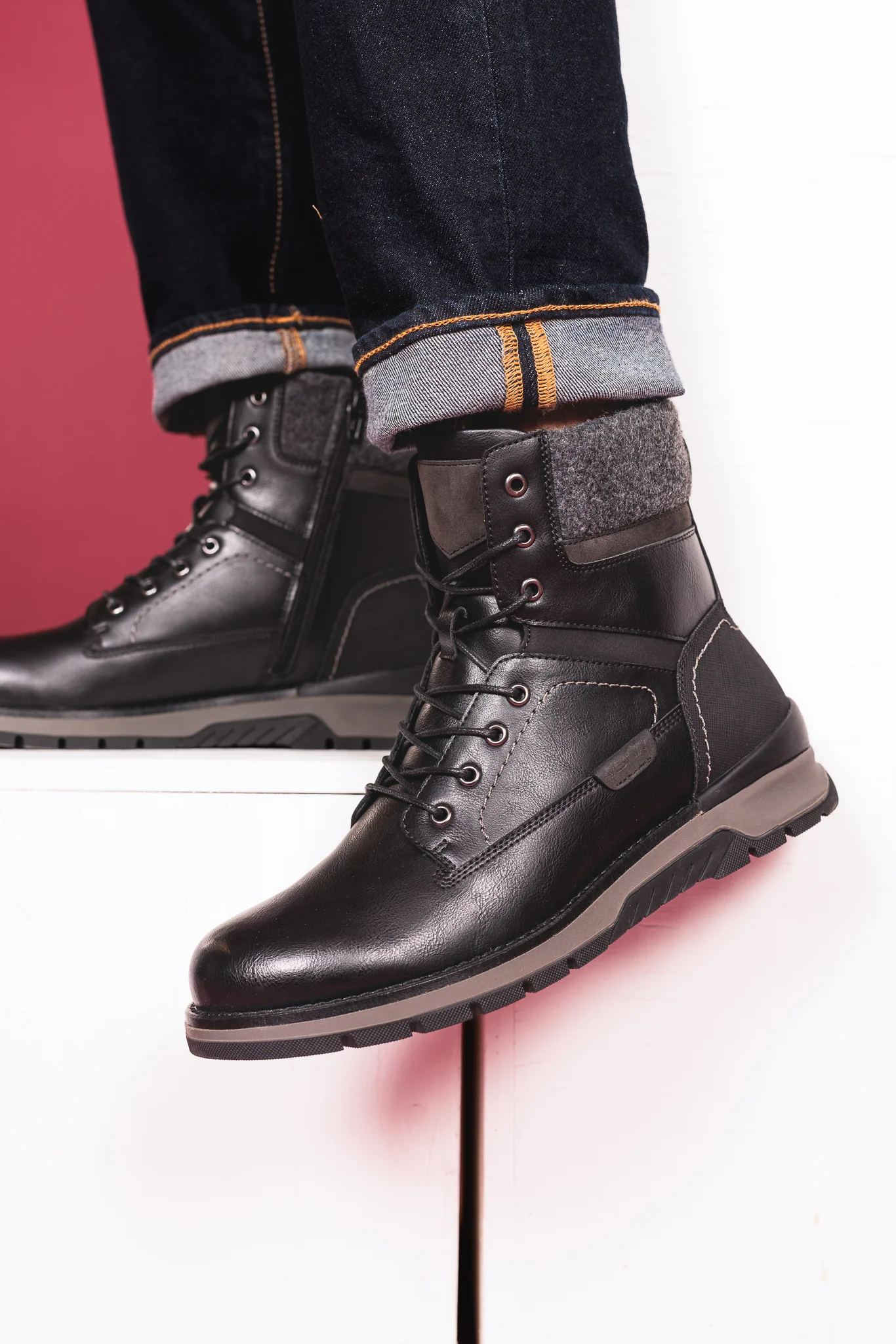 Bottillons lacés West Way pour hommes - MALCON - Image 7