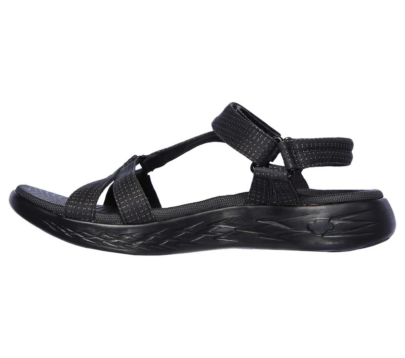 On the go 600 - Sandales sportive noires Skechers pour femmes - Image 3