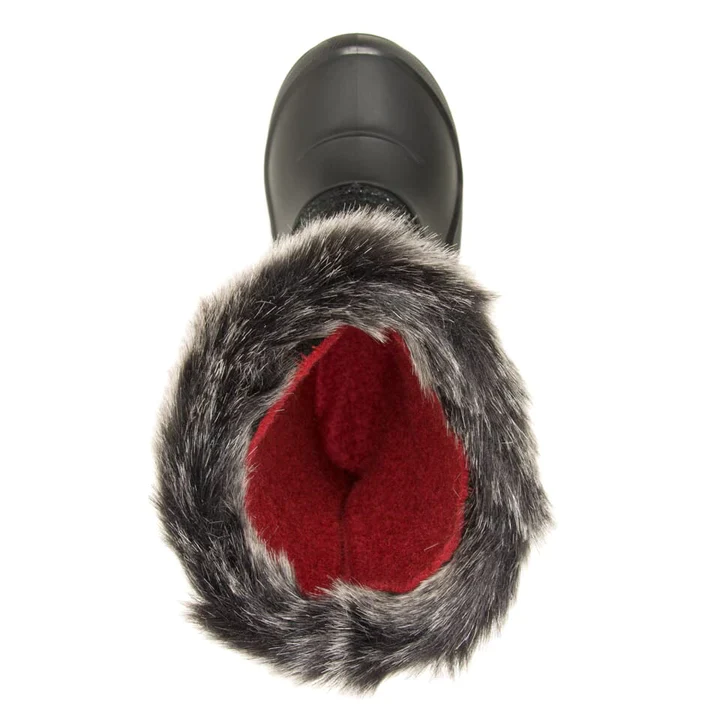 Powdery 3 - Bottes d'hiver noires Kamik pour filles - Image 6