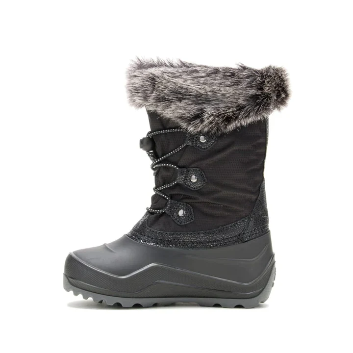 Powdery 3 - Bottes d'hiver noires Kamik pour filles - Image 8