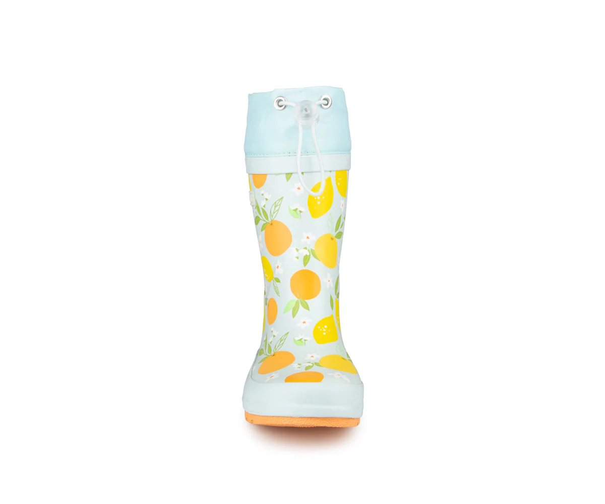 Salarsen - Bottes de pluie Blue Rocky pour petites filles - Image 4