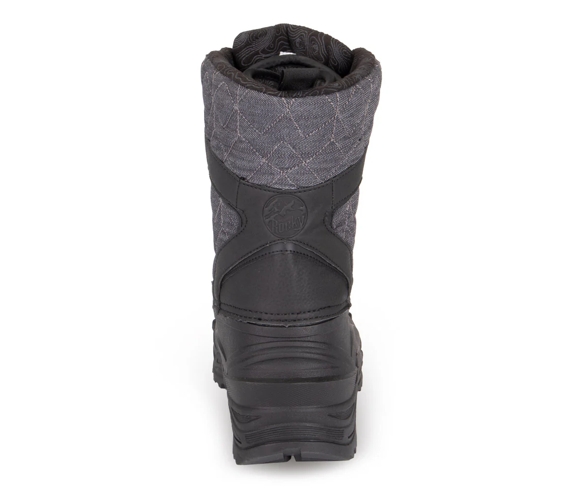 Snowblast - Bottes lacées Blue Rocky pour femmes - Image 5