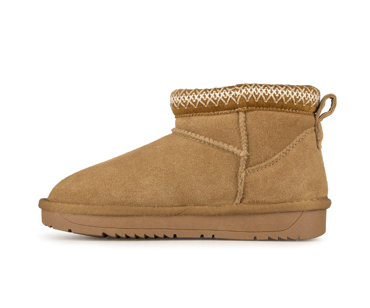 Bottes de neige basses en suède Alberto pour filles - SQUAD - Image 11