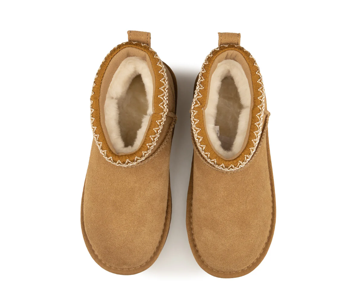 Bottes de neige basses en suède Alberto pour filles - SQUAD - Image 16