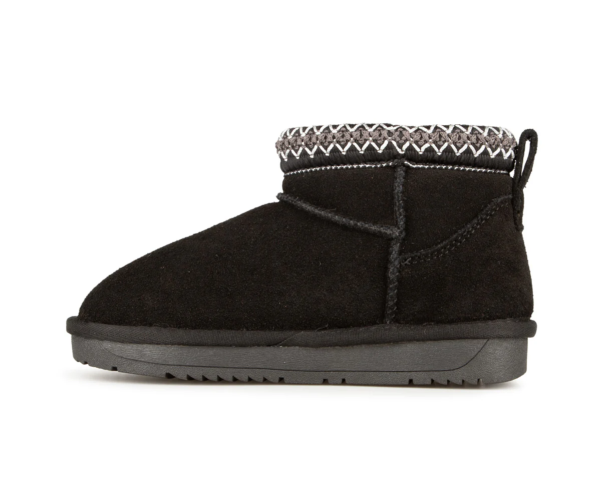 Bottes de neige basses en suède Alberto pour filles - SQUAD - Image 4